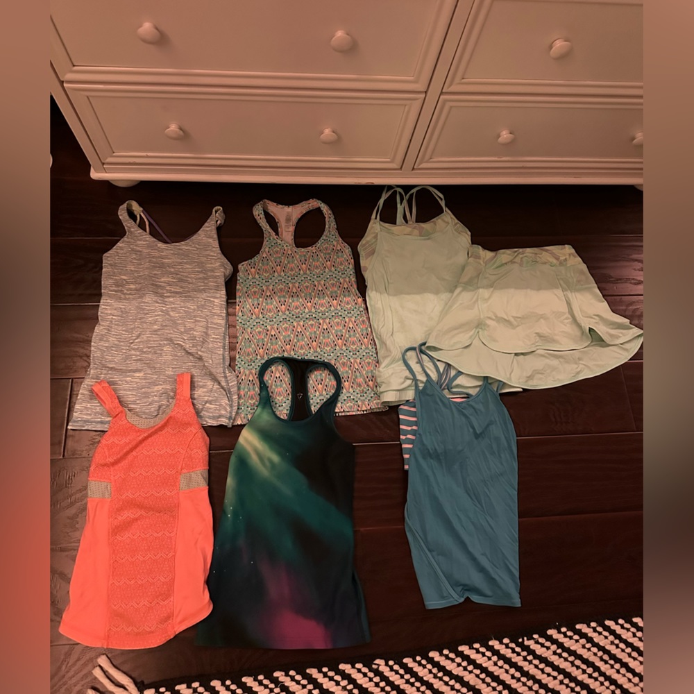 Girls Ivivva shirts. NOT FOR SALE